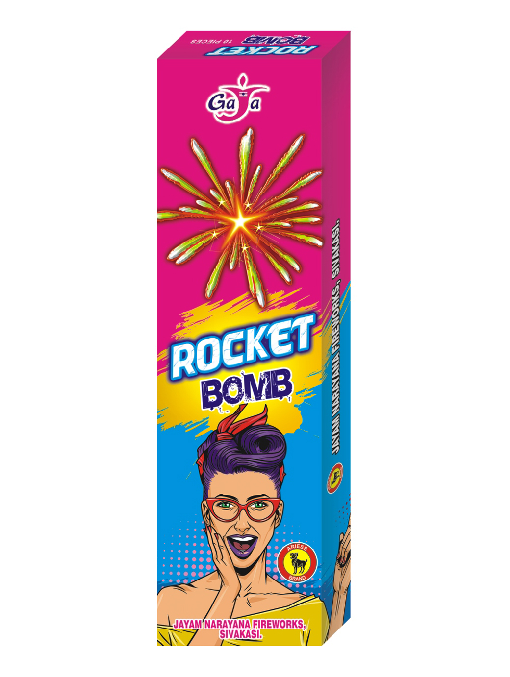 gaja rocket bomb